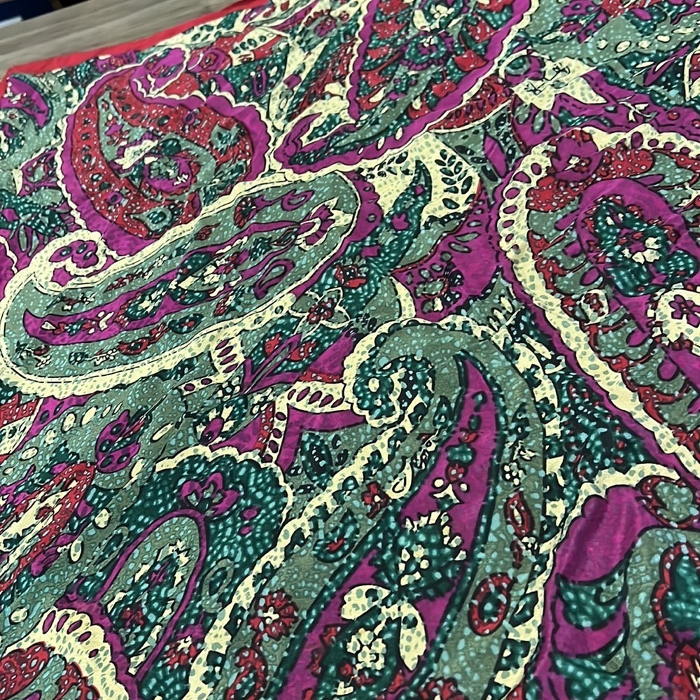 HONEY SILK VTG SCARF - Picture 10 of 10